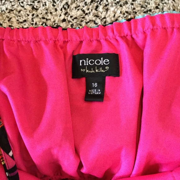 Nicole Miller High Low Dress Size 16 - Picture 5 of 7